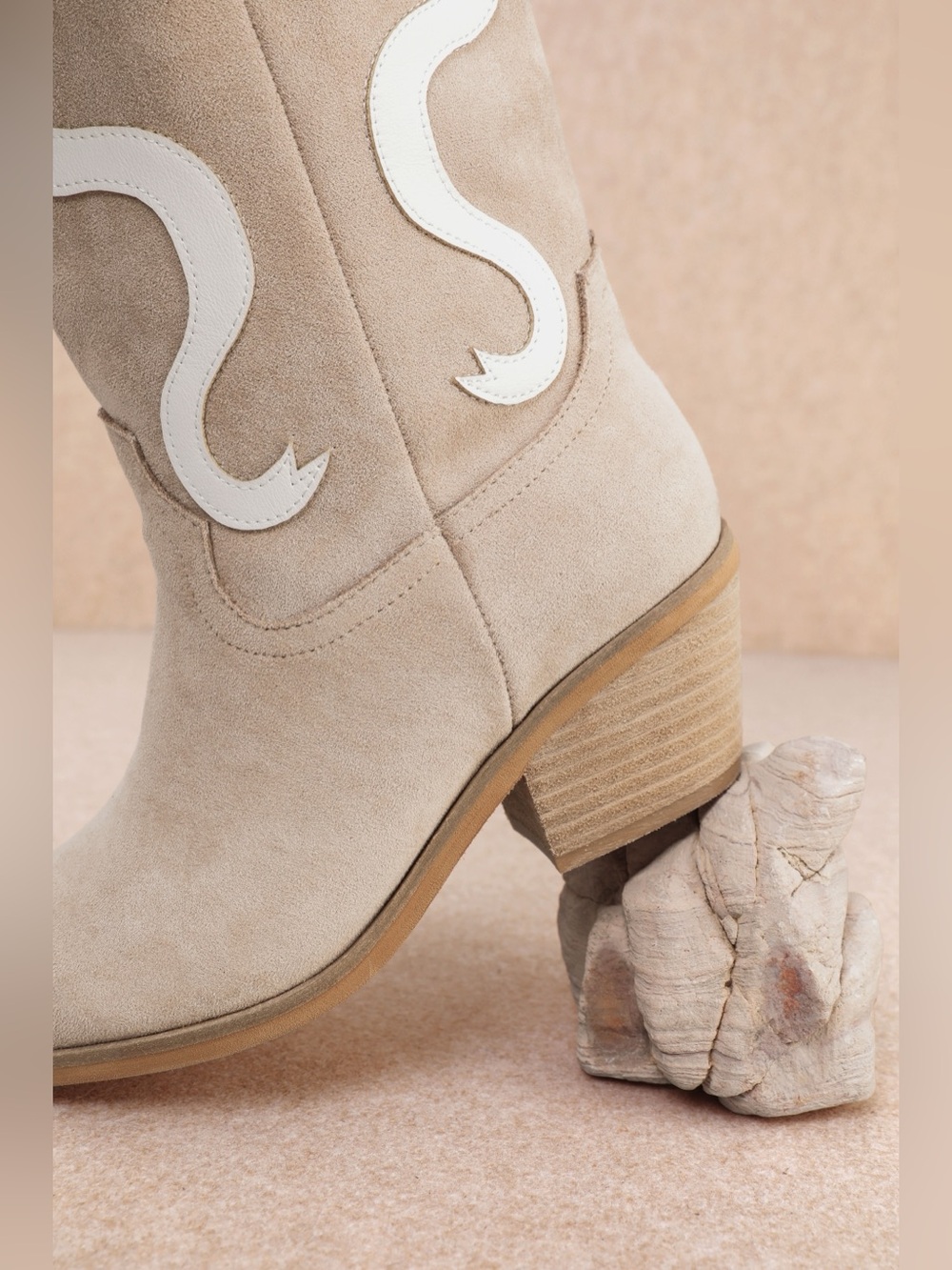 Mi.iM Bowie-Western Vegan Leather Boots - Picture 3 of 3